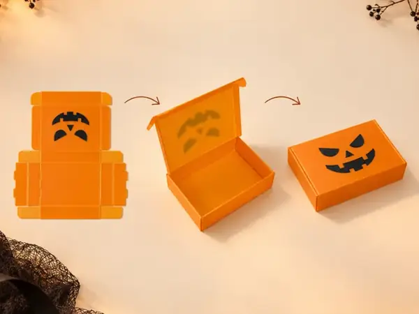 Custom Fold-Flat Halloween Box