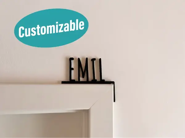 Custom Door Frame Sign