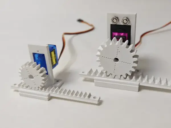Custom SG90 / MG996 Servo Pushrod