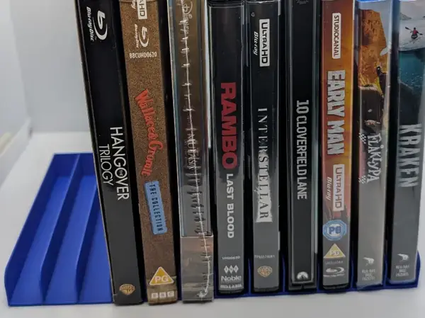 Custom Blu-ray / DVD / CD Case Organizer