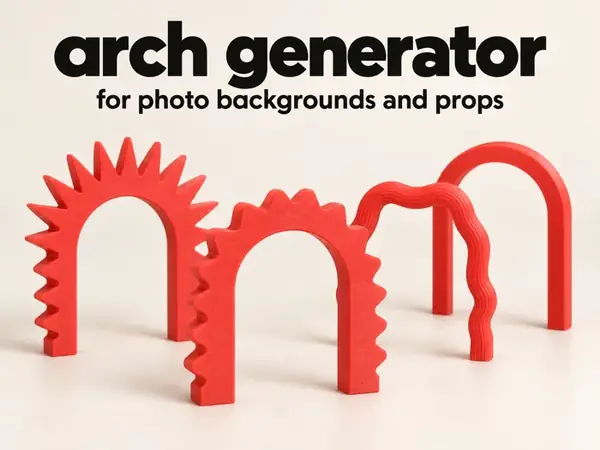 Custom Photo Prop Arch
