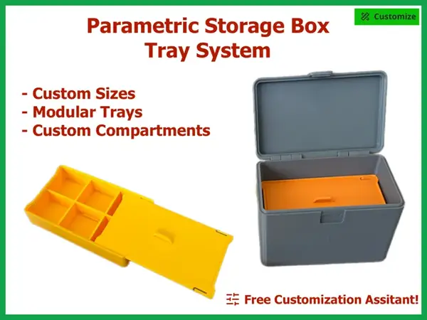 Custom Storage Box – Tray System