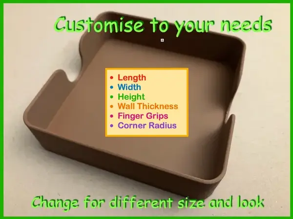 Rectangular Coaster Display Holder