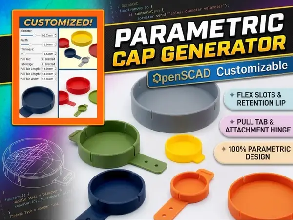 Custom Universal Cap & Lid