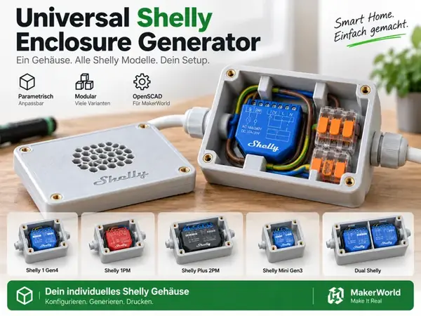 Custom Universal Shelly Enclosure