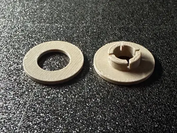 Custom Two-Part Snap-Fit Fabric Eyelet