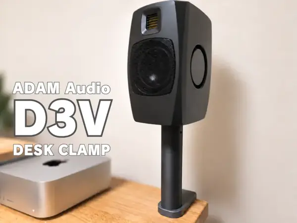Custom ADAM Audio D3V Speaker Stand – Clamp & Screw