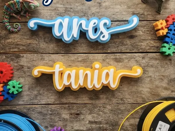 Custom Typography Sign