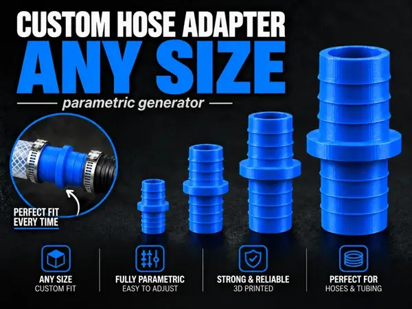 Custom Hose Coupler / Reducer