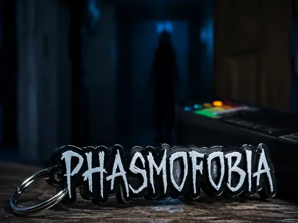 Custom Phasmophobia Name Keychain