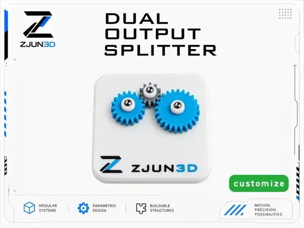 Custom Dual Output Splitter