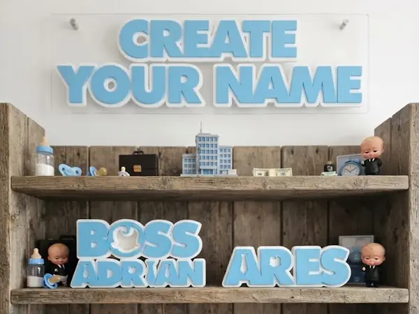 Custom Boss Sign