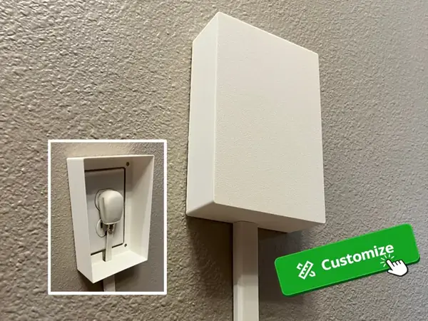 Outlet Cover for Cable Raceways & Channels