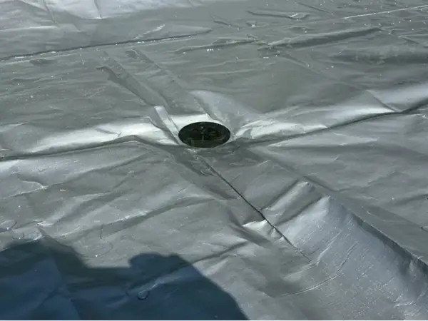 Winter Pool Cover Drain