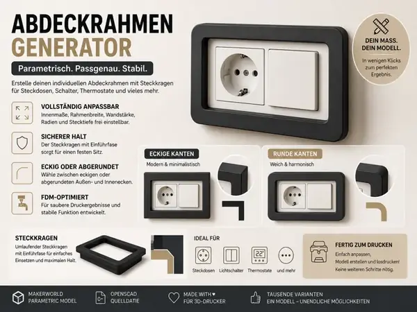 Custom Precise-Fit Cover Plate 2.0