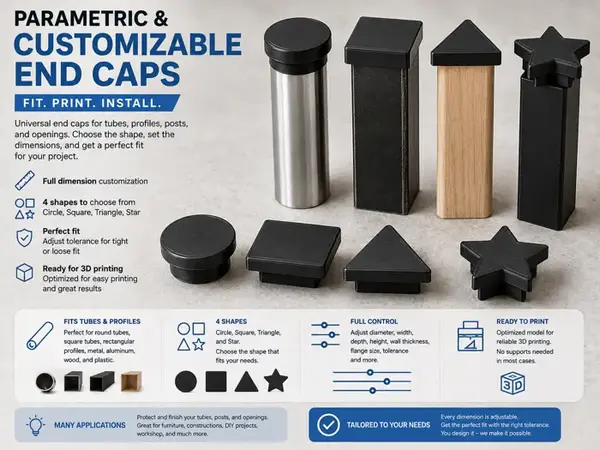 Custom Pipe & Profile End Cap