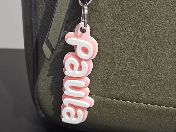 Custom 3-Layer Keychain