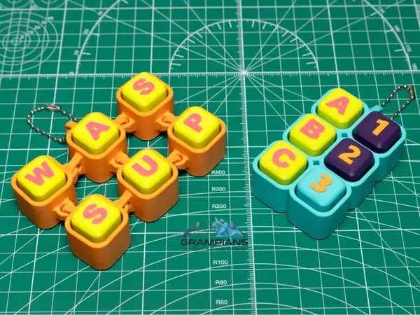 Custom 6-Switch Fidget Clicker Pack