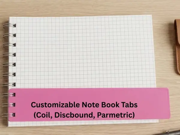 Custom Universal Snap-Slot Notebook Tab