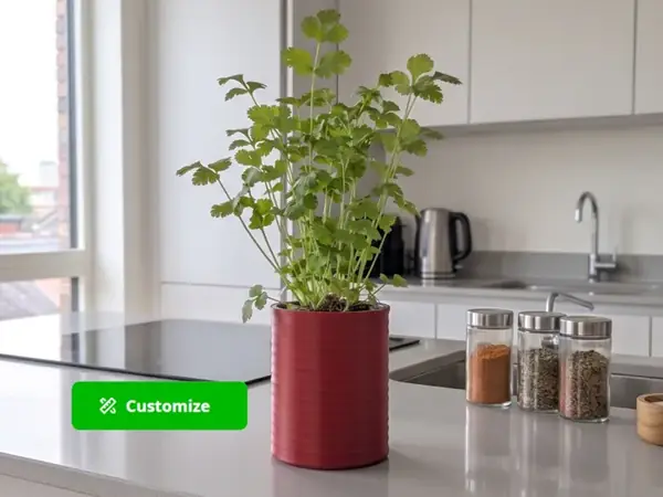 Custom Self-Watering Planter