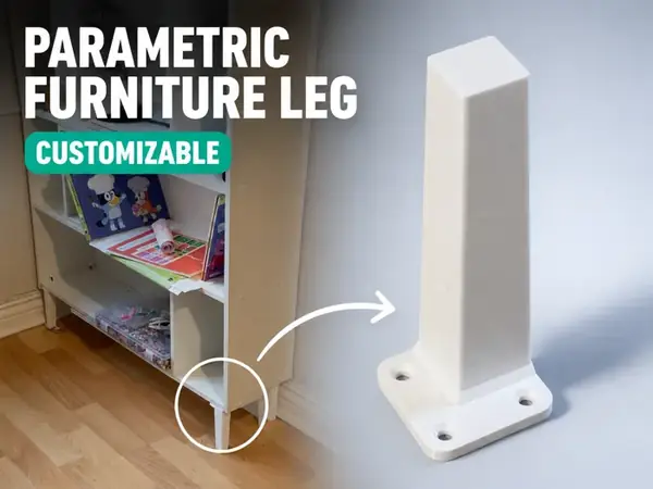 Custom Square Furniture Leg