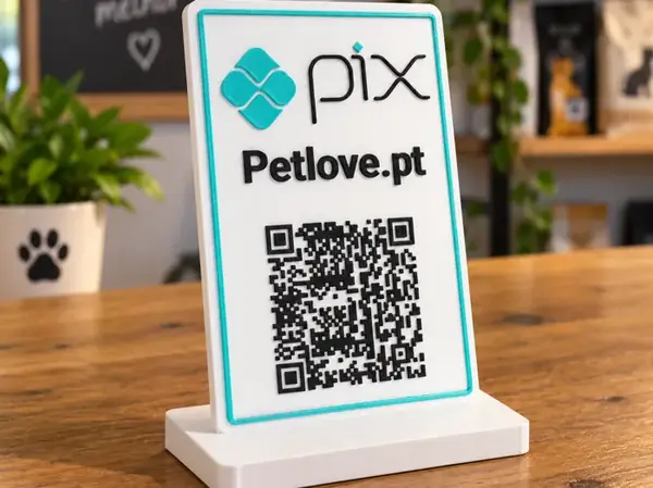 Pix Board with QR Code