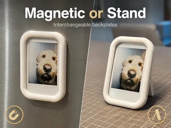Instax Mini Tube Frame with Magnet & Stand