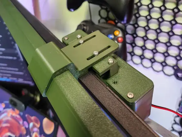 Touch Monitor Light Bar with Counterweight Mount