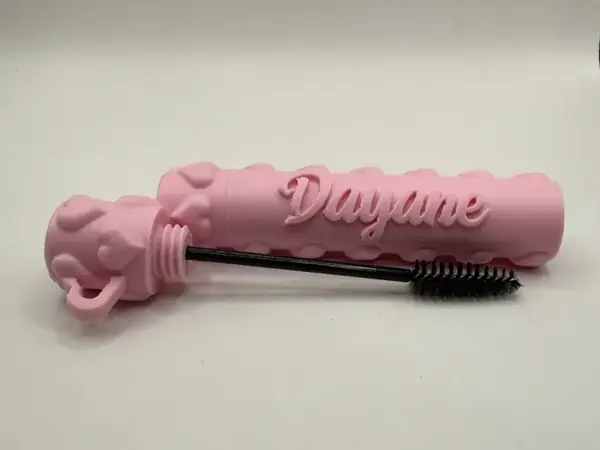 Custom Mascara & Lash Spoolie Case Keychain