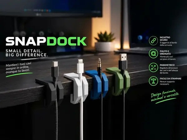 SnapDock Cable Dock